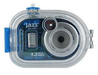 Blue Jazz Water Resistant Camera 